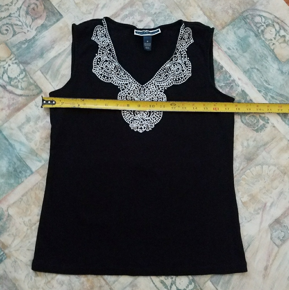 🚨sale Karen Scott blouse size M 100%cotton